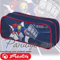 Herlitz Loop Празен мек несесер с 2 ципа Comic Hero 50021291