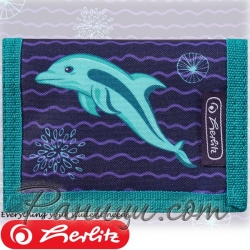 2019 Herlitz Loop Girls Малко портмоне Dolphin 50021369
