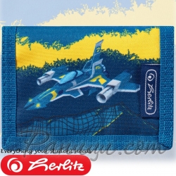 2019 Herlitz Loop Boys Малко портмоне Jet 50021376 2019 Herlitz Loop Boys Малко портмоне Jet 50021376