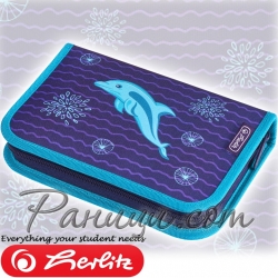2019 Herlitz Loop Girls Несесер - празен Dolphin 50020829 2019 Herlitz Loop Girls Несесер - празен Dolphin 50020829