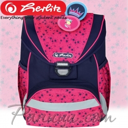 Herlitz UltraLight Ергономична ученическа раница Stars 50026867