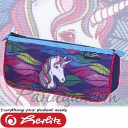 2021 Herlitz Триъгълен несесер - празен Rainbow Unicorn 50033096 2021 Herlitz Триъгълен несесер - празен Rainbow Unicorn 50033096