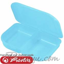 НАЛИЧНА Herlitz Кутия за храна с две отделения Turquoise 50033225 НАЛИЧНА Herlitz Кутия за храна с две отделения Turquoise 50033225