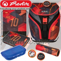 2022 Herlitz SoftLight Plus Ергономична раница с аксесоари Sports 50037612 2022 Herlitz SoftLight Plus Ергономична раница с аксесоари Sports 50037612