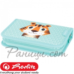 2022 Herlitz Animals Несесер с 31 аксесоара Tiger 50038251 2022 Herlitz Animals Несесер с 31 аксесоара Tiger 50038251