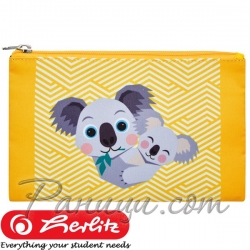 2022 Herlitz Animals Mix Мек несесер с 1 цип Koala 50033157