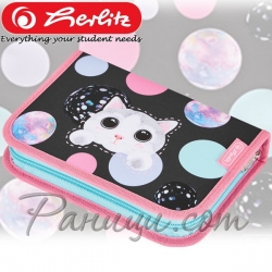 2023 Herlitz Mix Girls Несесер - празен Cute Cat 50043439 2023 Herlitz Mix Girls Несесер - празен Cute Cat 50043439