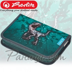 2023 Herlitz Smart Boys Несесер с 31 аксесоара Green Rex 50043316 2023 Herlitz Smart Boys Несесер с 31 аксесоара Green Rex 50043316