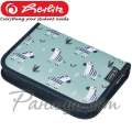 2023 Herlitz Mix Girls Ученически несесер с 19 аксесоара Crazy Zebra 50043330 2023 Herlitz Mix Girls Ученически несесер с 19 аксесоара Crazy Zebra 50043330
