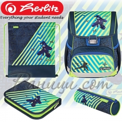 2023 Herlitz Loop Plus Ергономична ученическа раница Funky Ninja 50043118 2023 Herlitz Loop Plus Ергономична ученическа раница Funky Ninja 50043118