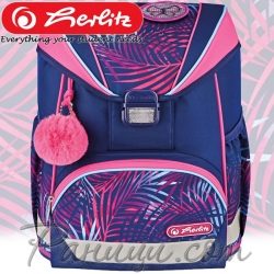 2023 Herlitz UltraLight Ергономична ученическа раница Tropical Chill 50043255