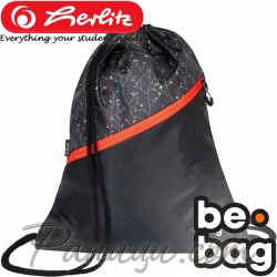 Спортна торба Herlitz be.bag be.daily Flower Wall 24800310 Спортна торба Herlitz be.bag be.daily Flower Wall 24800310