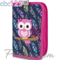 ABC123 Пълен несесер с един цип Owl 678864