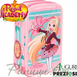 Regal Academy Пълен несесер с 3 ципа 02937 Auguri Preziosi Regal Academy Пълен несесер с 3 ципа 02937 Auguri Preziosi