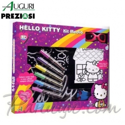 2022 Auguri Preziosi Maгически пъзел с 3D очила Maxi Set 85426 Hello Kitty