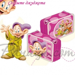 Auguri The Seven Dwarfs - Ученически несесер с 43 аксесоара 86771 Auguri The Seven Dwarfs - Ученически несесер с 43 аксесоара 86771