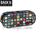 BackUP A Ученически объл несесер с 1 цип Icons 88416