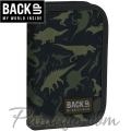 BackUP SW Ученически пълен несесер с 1 цип Dinosaurs 88911