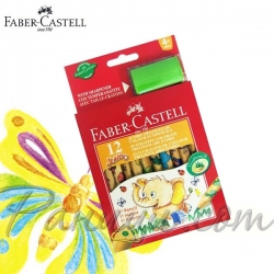 Faber Castell Цветни моливи Jumbo Eco 12 цвята Faber Castell Цветни моливи Jumbo Eco 12 цвята