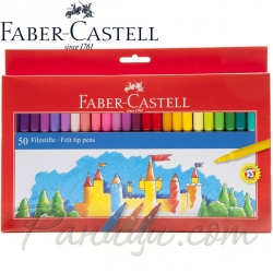 Faber Castell - Комплект флумастери 50 цвята
