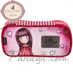 Gorjuss Овален несесер с 1 цип LITTLE LOVE 825104 Gorjuss Овален несесер с 1 цип LITTLE LOVE 825104