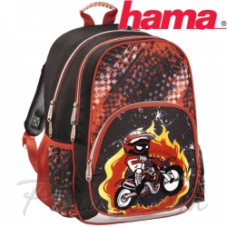 2017 Hama Motorbike Ученическа раница 139086 2017 Hama Motorbike Ученическа раница 139086