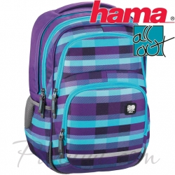 2016 All Out by Hama Раница ''Blaby'' Summer Check Purple 138304 2016 All Out by Hama Раница ''Blaby'' Summer Check Purple 138304