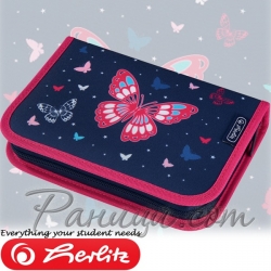 2020 Herlitz Loop Girls Несесер с 31 аксесоара Butterfly 50026135 2020 Herlitz Loop Girls Несесер с 31 аксесоара Butterfly 50026135