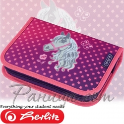 2020 Herlitz Loop Girls Несесер - празен Horse 50025985