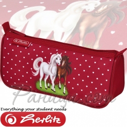 2017 Herlitz Loop Horses Несесер с един цип 50008643 2017 Herlitz Loop Horses Несесер с един цип 50008643