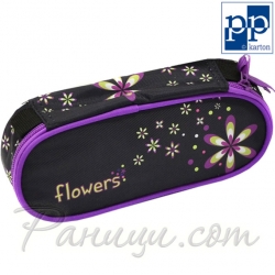 2015 Flowers Karton P+P Объл ученически несесер 3-074 2015 Flowers Karton P+P Объл ученически несесер 3-074