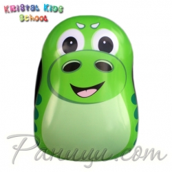 Kristal Kids School Детска раница с капак Baby Dino