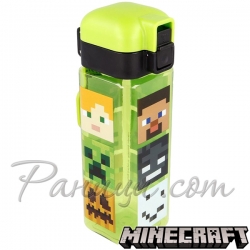 Minecraft Квадратна бутилка за вода 500мл 40402 Minecraft Квадратна бутилка за вода 500мл 40402