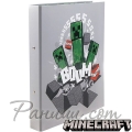 Minecraft Папка-класьор с рингове Creeper Boom MF4489501 Minecraft Папка-класьор с рингове Creeper Boom MF4489501