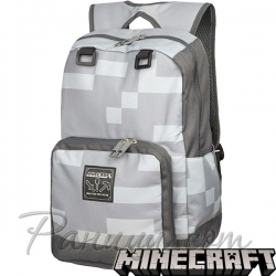 Minecraft Ученическа раница Gray Diamond
