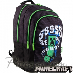 Minecraft Ученическа раница Creeper Style MF4480285 Minecraft Ученическа раница Creeper Style MF4480285