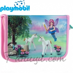 Playmobil Ученически празен несесер с един цип Fairies 503020010 Playmobil Ученически празен несесер с един цип Fairies 503020010