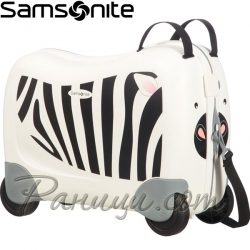 Samsonite Куфарче за яздене на 4 колела Dreamrider Зебра Зено Samsonite Куфарче за яздене на 4 колела Dreamrider Зебра Зено