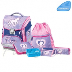 Schneiders My Beauty Eргономична раница за училище 6 части 