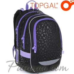 2023 Topgal Chilli Ергономична ученическа раница CODA 23007 Black Leaves 2023 Topgal Chilli Ергономична ученическа раница CODA 23007 Black Leaves