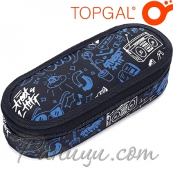 2023 Topgal Street Hit Ученически несесер с обла форма ETUE 23028 2023 Topgal Street Hit Ученически несесер с обла форма ETUE 23028