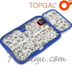 Topgal Chilli Ученически несесер с един цип PENN 19008 Topgal Chilli Ученически несесер с един цип PENN 19008