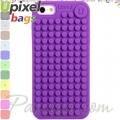 2015 Upixel bags Purple Силиконов протектор за IPhone 5 