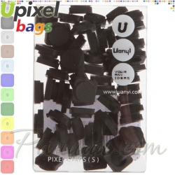 2015 Upixel bags Малки силиконови чипове Black WY-P002-U 