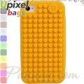 2015 Upixel bags Yellow Силиконов протектор за IPhone 4/4S 