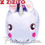 Zizito Детска раничка с предпазен колан Unicorn Lilac ONL30002422 Zizito Детска раничка с предпазен колан Unicorn Lilac ONL30002422