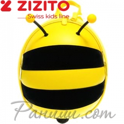 Zizito Мини раничка с предпазен колан Bee Yellow ONL30002413 Zizito Мини раничка с предпазен колан Bee Yellow ONL30002413