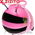 Zizito Мини раничка с предпазен колан Bee Pink ONL30002414