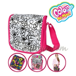 Color Me Mine Модерна чанта за оцветяване Messenger bag LadyBird Color Me Mine Модерна чанта за оцветяване Messenger bag LadyBird
